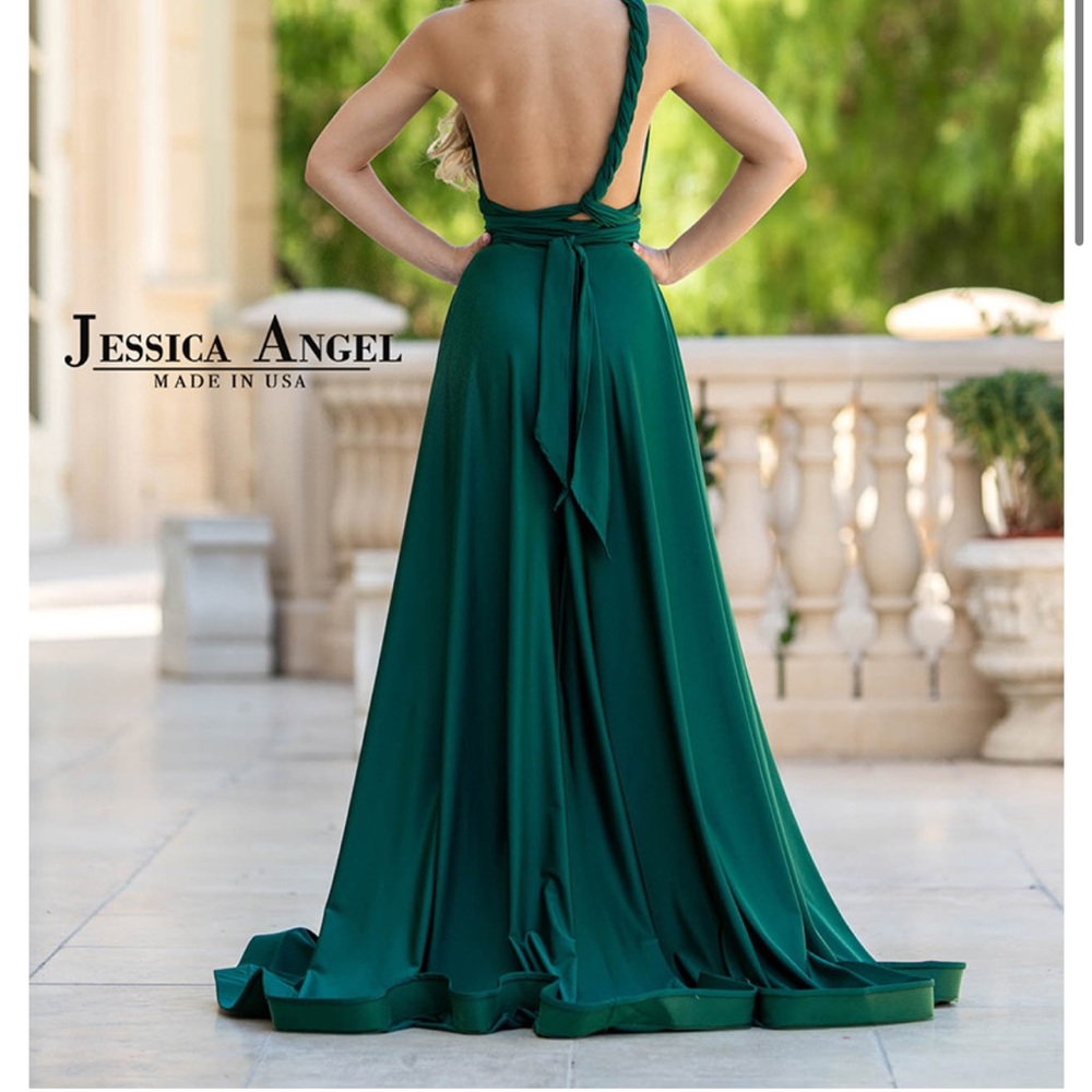 open lace back dress Jessica Angel